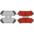 500.10040 by CENTRIC - PQ PRO Disc Brake Pads with Hardware