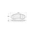 308.10840 by CENTRIC - StopTech Street Brake Pad