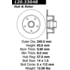 Centric 120.33048 Disc Brake Rotor and Hub Assembly Premium Brake Rotor