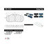 Centric 106.13100 Disc Brake Pad Set Posi Quiet Heavy Duty 23K Pad Air Disc Meritor D Elsa 2