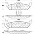 308.10120 by CENTRIC - StopTech Street Brake Pad