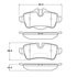 Centric 308.13090 Disc Brake Pad Set StopTech Street Brake Pad