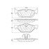 300.12670 by CENTRIC - Centric Premium Semi-Metallic Brake Pads with Shims and Hardware