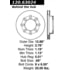 Centric 120.63024 Disc Brake Rotor Premium Brake Rotor