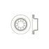 Centric 128.67070L Disc Brake Rotor Cross Drilled Rotor