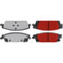 500.17070 by CENTRIC - PQ PRO Disc Brake Pads with Hardware