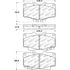 308.04360 by CENTRIC - StopTech Street Brake Pad