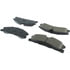 308.16110 by CENTRIC - Street Brake Pads Front with Shims