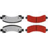 500.09741 by CENTRIC - PQ PRO Disc Brake Pads with Hardware