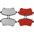 500.13570 by CENTRIC - PQ PRO Disc Brake Pads with Hardware