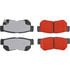 Centric 500.08130 Disc Brake Pad Set PQ PRO Disc Brake Pads with Hardware