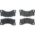 Centric 308.13490 Disc Brake Pad Set Street Brake Pads Front with Shims