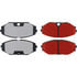 500.04860 by CENTRIC - PQ PRO Disc Brake Pads with Hardware