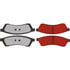 Centric 500.10300 Disc Brake Pad Set PQ PRO Disc Brake Pads with Hardware