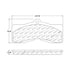 Centric 308.00080 Disc Brake Pad Set Street Brake Pads with Shims