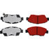 500.06211 by CENTRIC - PQ PRO Disc Brake Pads with Hardware