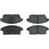 Centric 300.14670 Disc Brake Pad Set Centric Premium Semi-Metallic Brake Pads with Shims and Hardware