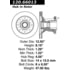 120.66013 by CENTRIC - Premium Brake Rotor