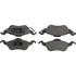 305.08160 by CENTRIC - Street Slect Brake Pads with Hardware
