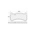 308.11160 by CENTRIC - Street Brake Pads Front with Shims