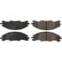 Centric 305.13390 Disc Brake Pad Set Street Slect Brake Pads with Hardware