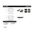 Centric 301.14690 Disc Brake Pad Set Centric Premium Ceramic Brake Pads with Shims and Hardware