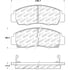 308.07870 by CENTRIC - StopTech Street Brake Pad