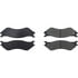 308.07020 by CENTRIC - Street Brake Pads Front with Shims