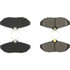 Centric 308.05990 Disc Brake Pad Set Street Brake Pads Rear with Shims and Hardware