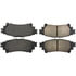 Centric 305.13910 Disc Brake Pad Set Street Slect Brake Pads with Hardware