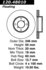 120.48010 by CENTRIC - Centric Premium Brake Rotor