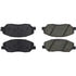 Centric 308.12020 Disc Brake Pad Set Street Brake Pads with Shims and Hardware