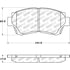 308.04760 by CENTRIC - StopTech Street Brake Pad