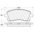 300.07210 by CENTRIC - Centric Premium Semi-Metallic Brake Pads with Shims and Hardware