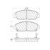 103.05680 by CENTRIC - C-Tek Ceramic Brake Pads with Shims
