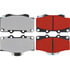 500.04360 by CENTRIC - PQ PRO Disc Brake Pads with Hardware
