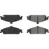 Centric 308.07270 Disc Brake Pad Set Street Brake Pads with Shims and Hardware