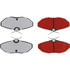 500.09440 by CENTRIC - PQ PRO Disc Brake Pads with Hardware