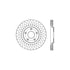 128.67074L by CENTRIC - Sport Cross Drilled Brake Rotor, Left