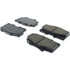 Centric 301.05021 Disc Brake Pad Set Centric Premium Ceramic Brake Pads with Shims and Hardware