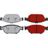 Centric 500.16520 Disc Brake Pad Set PQ PRO Disc Brake Pads