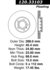 120.33103 by CENTRIC - Premium Brake Rotor