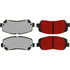 500.16402 by CENTRIC - PQ PRO Disc Brake Pads with Hardware