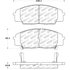 Centric 308.08290 Disc Brake Pad Set StopTech Street Brake Pad