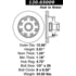 Centric 120.65009 Disc Brake Rotor and Hub Assembly Premium Brake Rotor