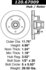 120.67009 by CENTRIC - Premium Brake Rotor