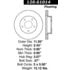 120.61014 by CENTRIC - Premium Brake Rotor