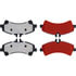 500.13180 by CENTRIC - PQ PRO Disc Brake Pads with Hardware