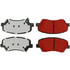 500.15430 by CENTRIC - PQ PRO Disc Brake Pads with Hardware