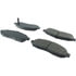 Centric 308.10940 Disc Brake Pad Set Street Brake Pads Front with Shims